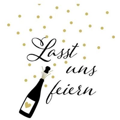 Atelier, Servietten, Motivserviette 33x33cm Spruch (20 Stk., 33 x 33 cm) Atelier, Servietten, Motivserviette 33x33cm Spruch (20 Stk., 33 x 33 cm)