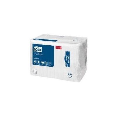 Tork, Servietten, 509308 Lunchserviette 33 x 33 cm weiss 1-lagig, Achtel Falz 8 x 500 Stück/Karton (500 Stk., 33 x 33 cm) Tork, Servietten, 509308 Lunchserviette 33 x 33 cm weiss 1-lagig, Achtel Falz 8 x 500 Stück/Karton (500 Stk., 33 x 33 cm)