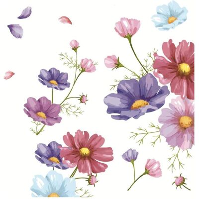 Idena, Servietten, Servietten 33x33cm Blumen sortiert FSC-Mix (20 Stk., 33 x 33 cm) Idena, Servietten, Servietten 33x33cm Blumen sortiert FSC-Mix (20 Stk., 33 x 33 cm)