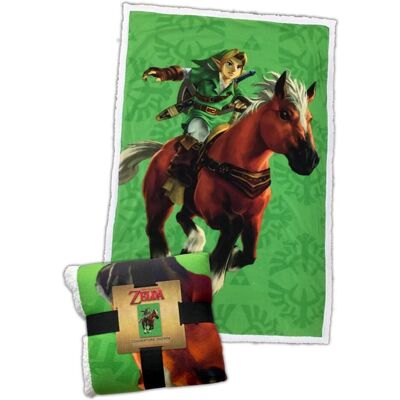 Lyo, Decke, Coperta Sherpa The Legend of Zelda Link & Epona (150 x 100 cm) Lyo, Decke, Coperta Sherpa The Legend of Zelda Link & Epona (150 x 100 cm)