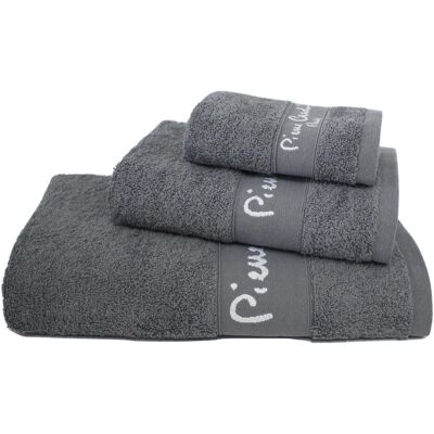 Pierre Cardin, Handtücher, TOWEL SETX3 PIER CARD 1117 MORN GREY 450 (30 x 50 cm, 50 x 100 cm, 70 x 140 cm) Pierre Cardin, Handtücher, TOWEL SETX3 PIER CARD 1117 MORN GREY 450 (30 x 50 cm, 50 x 100 cm, 70 x 140 cm)