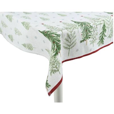 Decoris, Tischdecke, Christmas cotton tablecloth 140 x 0.10 x 180 cm (180 x 140 cm) Decoris, Tischdecke, Christmas cotton tablecloth 140 x 0.10 x 180 cm (180 x 140 cm)