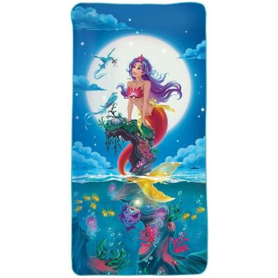 Roth Strandtuch, Kinder-Badetuch Magische Meerjungfrau, 600 x 1.200 mm 88% Polyester, 12% Polyamid, weich und saug (120 x 60 cm) Roth Strandtuch, Kinder-Badetuch Magische Meerjungfrau, 600 x 1.200 mm 88% Polyester, 12% Polyamid, weich und saug (120 x 60 cm)