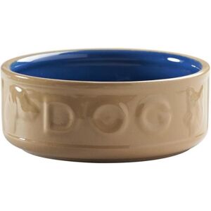 Mason Cash Lettered Dog Bowl, Cane and Blue, 18 cm, Futternapf Mason Cash Lettered Dog Bowl, Cane and Blue, 18 cm, Futternapf