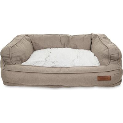 PETS Collection Hundebett, hellbraun, mit Reissverschluss (Hund, Katze), Hundebett + Katzenbett PETS Collection Hundebett, hellbraun, mit Reissverschluss (Hund, Katze), Hundebett + Katzenbett