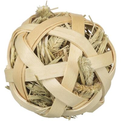 Trixie Hay ball wrapped with bamboo, ø 5 cm, Terrariumeinrichtung Trixie Hay ball wrapped with bamboo, ø 5 cm, Terrariumeinrichtung