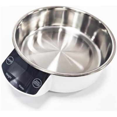 Magni Nordic paws - Dog Food Bowl with digital scale - 21,8 x 7cm (100 cl), Futternapf Magni Nordic paws - Dog Food Bowl with digital scale - 21,8 x 7cm (100 cl), Futternapf