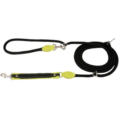 Nobby Smycz regulowana Skra o 20mm/6/220cm limonka (Hund), Halsband + Leine Nobby Smycz regulowana Skra o 20mm/6/220cm limonka (Hund), Halsband + Leine