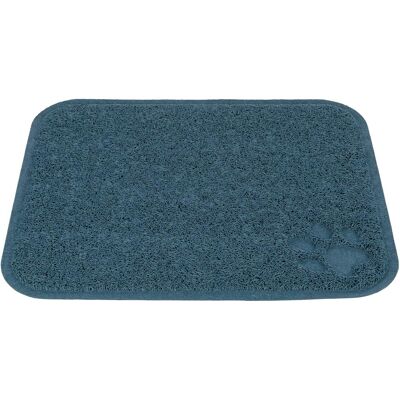 Trixie Schoonloopmat Voor Kattenbakken Pvc Blauw - 45X37 Cm, Katzenklo Zubehör Trixie Schoonloopmat Voor Kattenbakken Pvc Blauw - 45X37 Cm, Katzenklo Zubehör