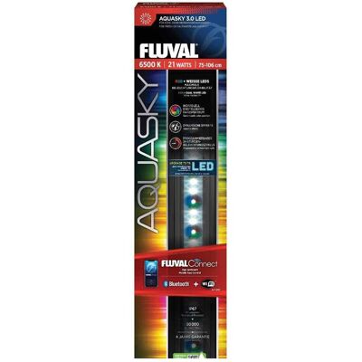 Fluval - AQUASKY LED 3.0 - 21W - 75-106.4CM (LED, 21 W), Aquariumbeleuchtung Fluval - AQUASKY LED 3.0 - 21W - 75-106.4CM (LED, 21 W), Aquariumbeleuchtung