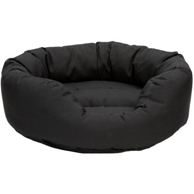 PawLove Paw Love - Hundebett - Oval (Medium 85x70cm) - Schwarz (Hund), Hundebett + Katzenbett PawLove Paw Love - Hundebett - Oval (Medium 85x70cm) - Schwarz (Hund), Hundebett + Katzenbett