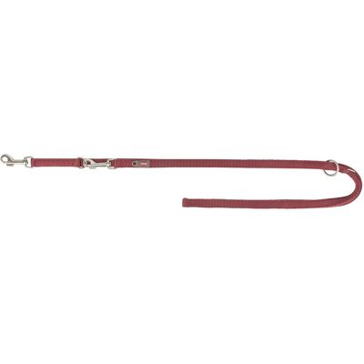 Trixie Hondenriem Premium Verstelbaar Tweelaags Sangria - 200X1,5 Cm (Hund, Allgemein, Spazieren), Halsband + Leine Trixie Hondenriem Premium Verstelbaar Tweelaags Sangria - 200X1,5 Cm (Hund, Allgemein, Spazieren), Halsband + Leine