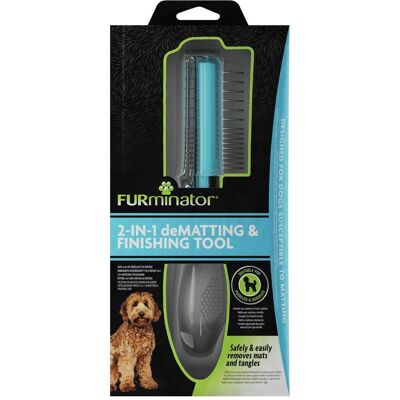 FURminator Narzędzie 2w1 do usuwania kołtunów i stylizacji (Hund), Tierpflegegerät FURminator Narzędzie 2w1 do usuwania kołtunów i stylizacji (Hund), Tierpflegegerät