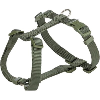 Trixie Hondentuig Premium H-Tuig Olijfgroen - 20-32X1 Cm (XS, XXS, Hund, Hundesport), Halsband + Leine Trixie Hondentuig Premium H-Tuig Olijfgroen - 20-32X1 Cm (XS, XXS, Hund, Hundesport), Halsband + Leine