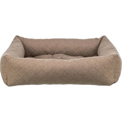 Trixie Caliente bed, square, 80 × 60 cm, brown (Hund, Katze), Hundebett + Katzenbett Trixie Caliente bed, square, 80 × 60 cm, brown (Hund, Katze), Hundebett + Katzenbett