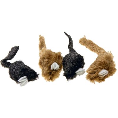 6x Karlie Plüsch Spielmäuse (Spielmaus Katze), Katzenspielzeug 6x Karlie Plüsch Spielmäuse (Spielmaus Katze), Katzenspielzeug