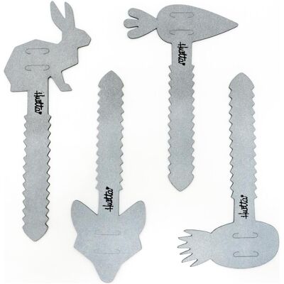 Hurtta Razzle-Dazzle Reflexfiguren - 4 Stück Hurtta Razzle-Dazzle Reflexfiguren - 4 Stück