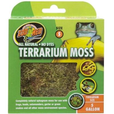 Zoo Med Terrarium Moss, Terrariumeinrichtung Zoo Med Terrarium Moss, Terrariumeinrichtung