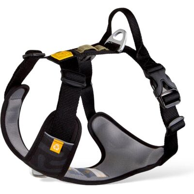 Woolly Wolf - Roam Harness Black Ripple - 68-82cm (Hund, Allgemein, Hundesport, Spazieren), Halsband + Leine Woolly Wolf - Roam Harness Black Ripple - 68-82cm (Hund, Allgemein, Hundesport, Spazieren), Halsband + Leine