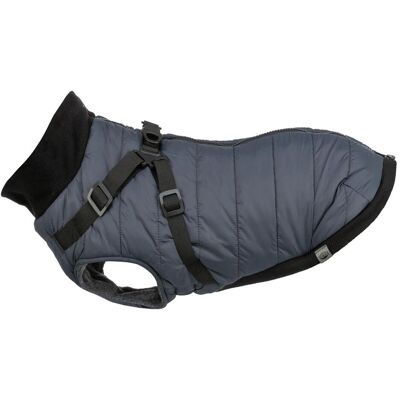 Trixie Pontis coat with harness, XS: 27 cm, blue (XS, Hundemantel), Hundebekleidung Trixie Pontis coat with harness, XS: 27 cm, blue (XS, Hundemantel), Hundebekleidung