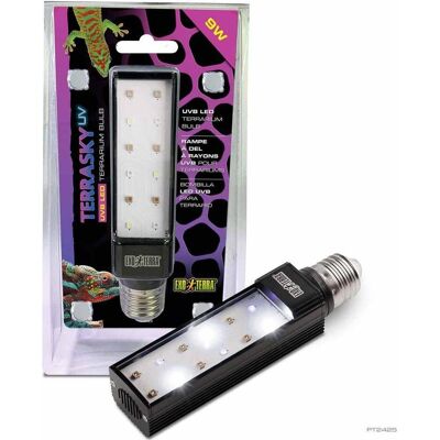 Exoterra Terrasky UV-UVB LED Glühbirne - 9 Watt Exoterra Terrasky UV-UVB LED Glühbirne - 9 Watt
