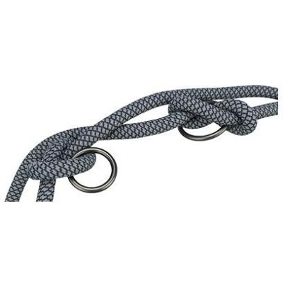 Trixie Hondenriem Soft Rope Verstelbaar Zwart / Grijs - 200X0,6 Cm (S, XS, Hund, Hundesport), Halsband + Leine Trixie Hondenriem Soft Rope Verstelbaar Zwart / Grijs - 200X0,6 Cm (S, XS, Hund, Hundesport), Halsband + Leine