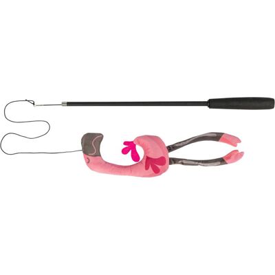 Trixie Teleskopische Flamingo-Spielzeugangel für Katzen (Spielangel Katze), Katzenspielzeug Trixie Teleskopische Flamingo-Spielzeugangel für Katzen (Spielangel Katze), Katzenspielzeug