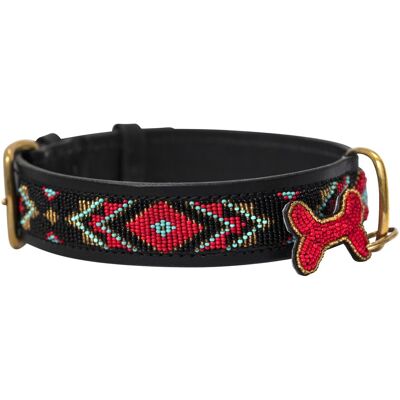 Kampuni Hundehalsbånd Terese rød medium, 53x3,2 cm (Hund), Halsband + Leine Kampuni Hundehalsbånd Terese rød medium, 53x3,2 cm (Hund), Halsband + Leine