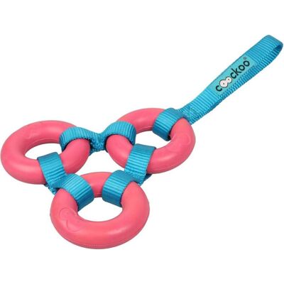 COOCKOO LOOOP Pink 26x15x2cm - Hundespielzeug COOCKOO LOOOP Pink 26x15x2cm - Hundespielzeug