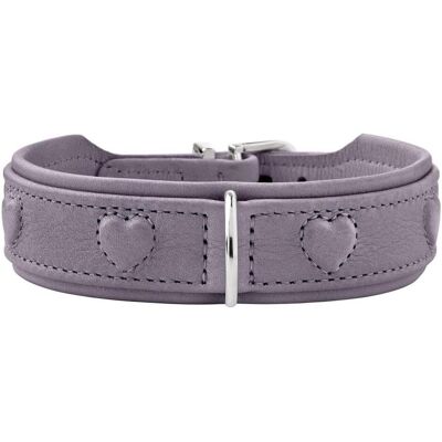 Hunter Soho X Love XS Flieder-Grau Hundehalsband - Hundehalsband Hunter Soho X Love XS Flieder-Grau Hundehalsband - Hundehalsband