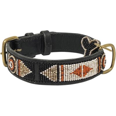 Kampuni Hundehalsbånd Swahili Antique x-large, 71x3,8 cm (Hund), Halsband + Leine Kampuni Hundehalsbånd Swahili Antique x-large, 71x3,8 cm (Hund), Halsband + Leine