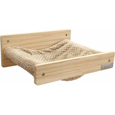 Kerbl Hängematte Timber für Katzen (Beige, graubraun, Taupe), Katzenbaum Kerbl Hängematte Timber für Katzen (Beige, graubraun, Taupe), Katzenbaum