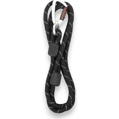 Woolly Wolf - Rope Leash Black - 180 cm - 10mm (Hund, Spazieren), Halsband + Leine Woolly Wolf - Rope Leash Black - 180 cm - 10mm (Hund, Spazieren), Halsband + Leine
