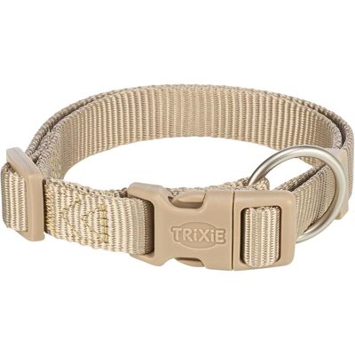 Trixie Sand Hundehalsband - Verstellbar, Langlebig, Klickverschluss Trixie Sand Hundehalsband - Verstellbar, Langlebig, Klickverschluss