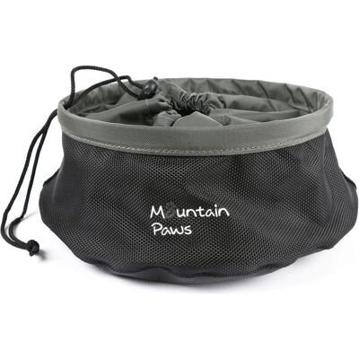 Mountain Paws Collapsible Dog Food Bowl, Black, Futternapf Zubehör Mountain Paws Collapsible Dog Food Bowl, Black, Futternapf Zubehör