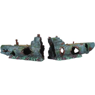 EBI Aqua - Della S Submarine - Kleines U-Boot - 29x8x14cm - Aquarium-Dekoration EBI Aqua - Della S Submarine - Kleines U-Boot - 29x8x14cm - Aquarium-Dekoration
