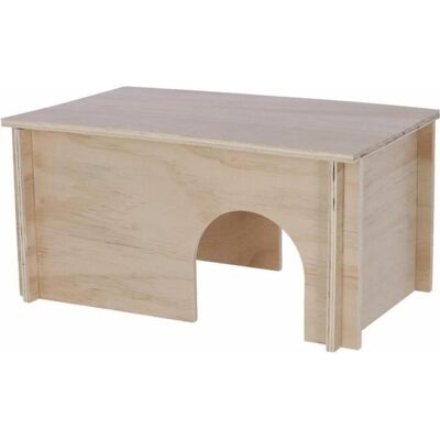 Kerbl Nagerhaus natural 38 x 23 x 19 cm, Kleintierstalleinrichtung Kerbl Nagerhaus natural 38 x 23 x 19 cm, Kleintierstalleinrichtung