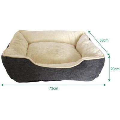 Hoppy LPT4668L Graues Haustierbett - Pet Bed Hoppy LPT4668L Graues Haustierbett - Pet Bed