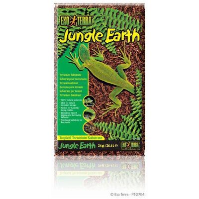 Exo Terra Terrariensubstrat Jungle Earth, 26,4L, Terrariumeinrichtung Exo Terra Terrariensubstrat Jungle Earth, 26,4L, Terrariumeinrichtung