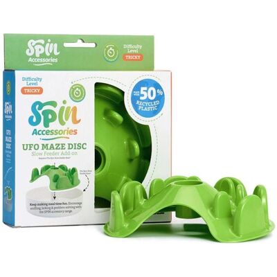 Magni SPIN - UFO Maze Disc - green, Hundespielzeug Magni SPIN - UFO Maze Disc - green, Hundespielzeug