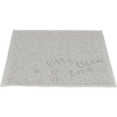 Trixie Cat litter tray mat, PVC, 37 × 45 cm, light grey, Katzenklo Zubehör Trixie Cat litter tray mat, PVC, 37 × 45 cm, light grey, Katzenklo Zubehör