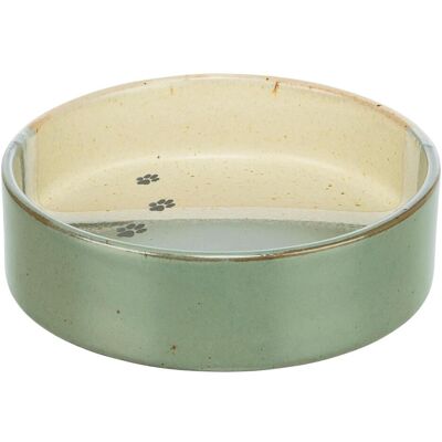 Trixie Miska ceramiczna, dla psa, 0,2 l/o 12 cm, zielono-beżowa (20 cl), Futternapf Trixie Miska ceramiczna, dla psa, 0,2 l/o 12 cm, zielono-beżowa (20 cl), Futternapf