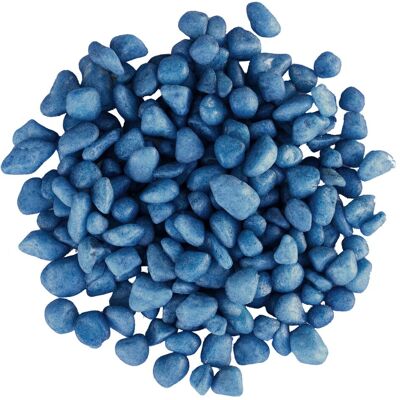 AkvaStabil Libra, farvet grus 3-5mm. 1 kg. blå (Dekoration), Aquarium Dekoration AkvaStabil Libra, farvet grus 3-5mm. 1 kg. blå (Dekoration), Aquarium Dekoration