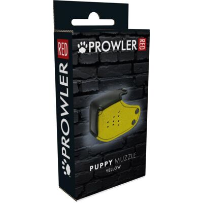 Prowler Maulkorb für Welpen - Gelb (Hund, Hundesport), Halsband + Leine Prowler Maulkorb für Welpen - Gelb (Hund, Hundesport), Halsband + Leine