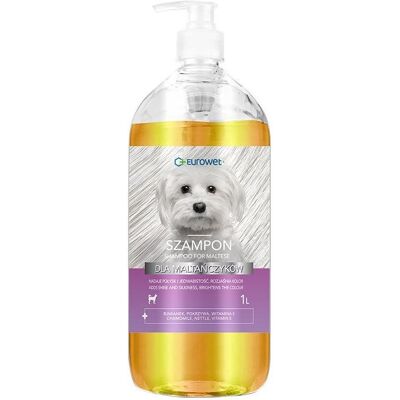 Optex Eurowet Szampon dla maltańćzyków dla psa 1l (Hund), Tierhygiene Optex Eurowet Szampon dla maltańćzyków dla psa 1l (Hund), Tierhygiene