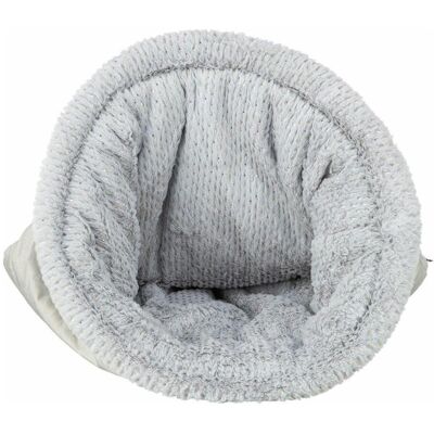 Trixie Xmas Livia Soft hyggehule, firkantet, ø 40 × 60 cm, grå (Hund, Katze), Hundebett + Katzenbett Trixie Xmas Livia Soft hyggehule, firkantet, ø 40 × 60 cm, grå (Hund, Katze), Hundebett + Katzenbett