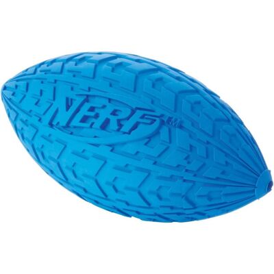Nerf Hundespielzeug - Oval Gummiball mit Quietscher Nerf Hundespielzeug - Oval Gummiball mit Quietscher