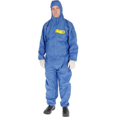 Kerbl, Schutzanzug + Arbeitsoverall, Einwegoverall Typ 5/6, blau, Chemieschutz, CoverBase Gr XXL (XXL) Kerbl, Schutzanzug + Arbeitsoverall, Einwegoverall Typ 5/6, blau, Chemieschutz, CoverBase Gr XXL (XXL)