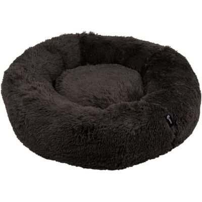 District 70 FUZZ Donut Hondenmand - Donker Grijs - Extra Large Ø 100 cm (Hund), Hundebett + Katzenbett District 70 FUZZ Donut Hondenmand - Donker Grijs - Extra Large Ø 100 cm (Hund), Hundebett + Katzenbett