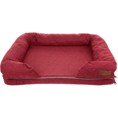 PETS Collection Legowisko dla psa, czerwone, 66*53*15cm, z zamkiem (Hund), Hundebett + Katzenbett PETS Collection Legowisko dla psa, czerwone, 66*53*15cm, z zamkiem (Hund), Hundebett + Katzenbett